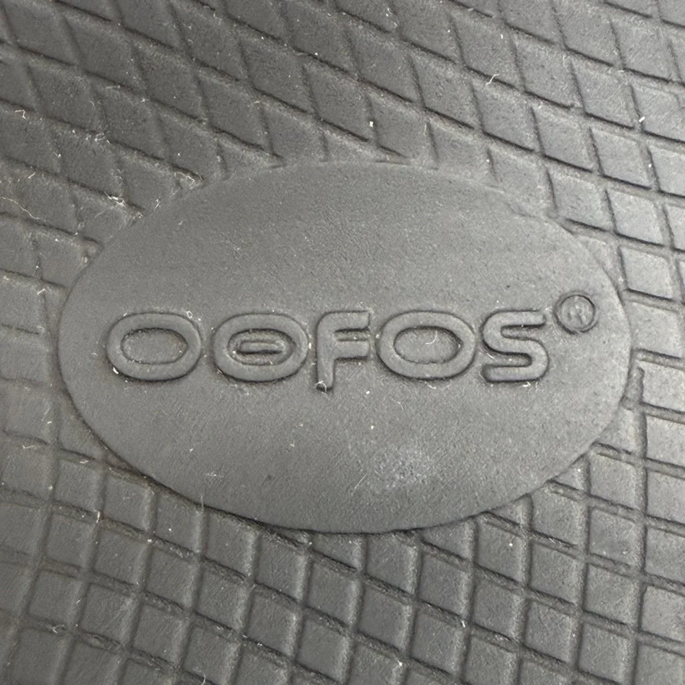 Oofos Ooahh Sport Slide Sandals Mens 10 Black Recovery EU 43